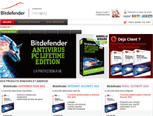 Tablet Screenshot of bitdefender.telechargement.fr